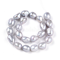 Нити из натурального культивированного пресноводного жемчуга PEAR-N014-06G-03