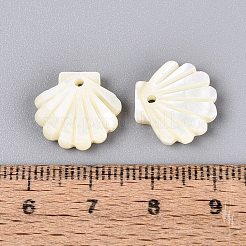 Ciondoli intagliati in conchiglia di troco naturale&nbsp;SHEL-Q028-09