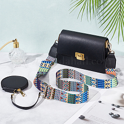 1 Geldbörse aus PU-Leder und 1 verstellbare Taschengurte aus Nylon im Boho-Stil&nbsp;FIND-WR0010-16