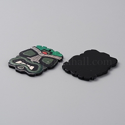 Pendentifs acryliques&nbsp;LS-MACR-WH0010-08B