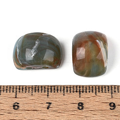 Двухцветные непрозрачные акриловые бусины&nbsp;OACR-N157-02