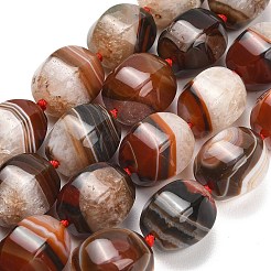 Cuentas de ágata natural hebras&nbsp;GG-L001-G01-02C