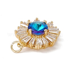 Латунь с подвесками из фианита&nbsp;KK-G439-61G