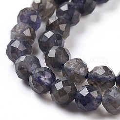 Perline iolite naturale fili&nbsp;G-P488-02A