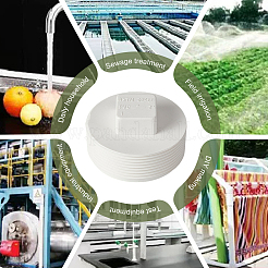 Заглушка на трубу из пвх FIND-WH0148-225