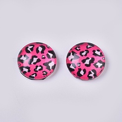Cabochons en verre&nbsp;LS-GLAA-WH0015-09G