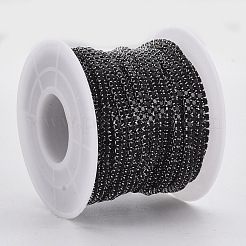 Цепочки из нержавеющей стали 304 со стразами&nbsp;STAS-T055-01P