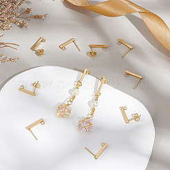 80 шт. фурнитура для сережек-гвоздиков из нержавеющей стали 304 STAS-UN0059-18