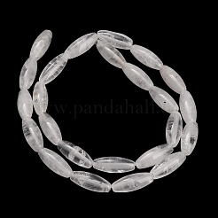 Natürlichem Quarz-Kristall-Perlen Stränge&nbsp;GG-CBA792A-B01-6x16mm