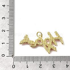 Октябрь рак груди розовая лента осведомленности латунные эмалевые подвески&nbsp;LS-KK-S517-04G-G