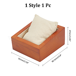 Прямоугольные деревянные подставки для часов ODIS-WH0017-110B