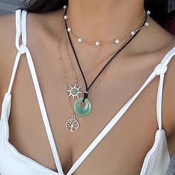 12шт 12 стиля подвески из натуральных и синтетических драгоценных камней G-BC0001-49