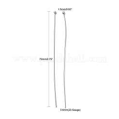 Контакты латунь шаровой головкой RP0.6x70mm