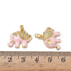 Латунные микро проложить кубического циркония подвески&nbsp;KK-F924-20B-G03