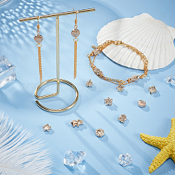 300 шт. 8 стильных бусины из АБС-пластика KY-PH0001-63