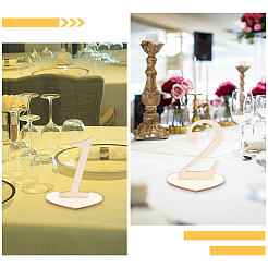 Номера деревянных столов&nbsp;WOOD-WH0112-93