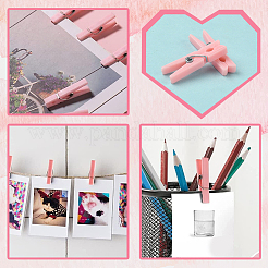 100 шт. зажимы для фотобумаги своими руками из дерева&nbsp;AJEW-SP0003-42A