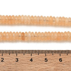 Teñidos naturales blancas abalorios de jade hebras&nbsp;GG-CBAC08A-A01-06