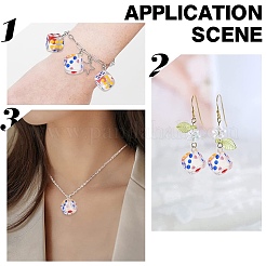 Подвески из прозрачной смолы&nbsp;RESI-CJ0002-49