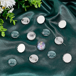 Набор для изготовления броши из нержавеющей стали 304 в виде купола своими руками DIY-UN0056-15