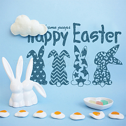 Самоклеящийся трафарет для шелкографии DIY-WH0337-093