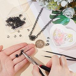 200 шт. Открытые соединительные кольца из нержавеющей стали 304&nbsp;STAS-UN0058-44B