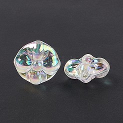 Прозрачные акриловые бусины OACR-E004-10