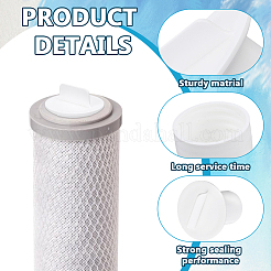 3 accessorio per tappo di scarico del filtro della piscina e della vasca da bagno in plastica&nbsp;FIND-WH0149-44