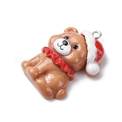 Рождественские подвески из непрозрачной смолы&nbsp;LS-RESI-A049-05F