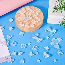 Наборы для самостоятельного изготовления бусин и подвесок из смолы RESI-TAC0011-78B