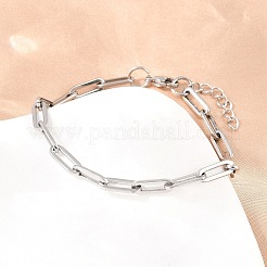 Schmucksets aus Gliederketten aus Edelstahl 304&nbsp;SJEW-L199-05P