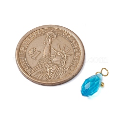 Прозрачные стеклянные подвески&nbsp;PALLOY-JF02703