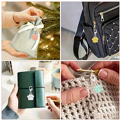 45шт 9 стиля подвеска из сплава эмали украшения&nbsp;HJEW-YW00146