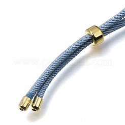 Fabrication de colliers avec des cordons en nylon tressé ajustables de 2.5 mm&nbsp;FB-CBAA152-02G-33