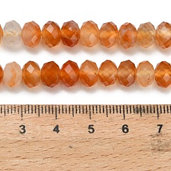 Натуральные полосатые агатовые бусы G-Z111-A01-01