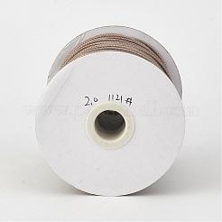 Cordon en polyester ciré coréen écologique&nbsp;YC-P002-1mm-1121