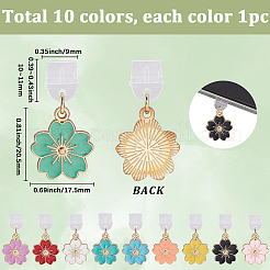 10шт пластиковые мобильные пылезащитные заглушки&nbsp;HJEW-SC00150