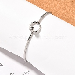 Браслет из нержавеющей стали 304 BJEW-H530-01P