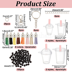 Набор для самостоятельного изготовления брелока в виде пустого стаканчика кока-колы&nbsp;DIY-AR0003-65
