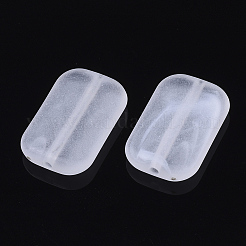 Прозрачные матовые акриловые бусины FACR-N004-011A