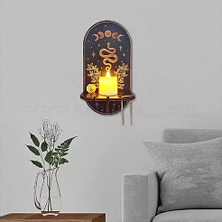 Diy колдовство настенный подсвечник дисплей силиконовые Молды DIY-G086-11A