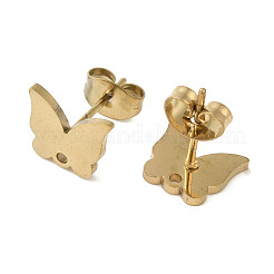 Ионное покрытие (ip) 304 нержавеющая сталь гвоздики фурнитура для сережек STAS-I206-67G