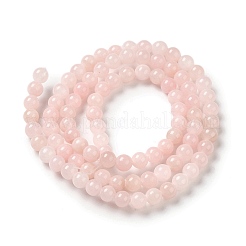 Abalorios de jade natural de mashan hebras&nbsp;G-H1626-4MM-02