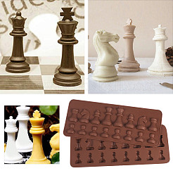 Силиконовые шахматные формы&nbsp;PH-DIY-WH0072-21