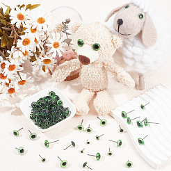 100 пара стеклянных глаз для валяния в двух стилях DIY-GO0001-45