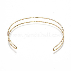Латунные браслеты из манжеты&nbsp;X-KK-S354-279-NF