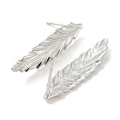 Латунь серьги&nbsp;EJEW-K264-07P