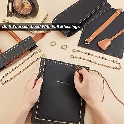 Diy pu kunstleder handtasche herstellung set&nbsp;DIY-WR0004-03