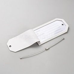 Багажная бирка из искусственной кожи&nbsp;AJEW-WH20001-66A