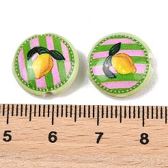 Cuentas de porcelana hechas a mano impresos&nbsp;PR-CBA938E-02D